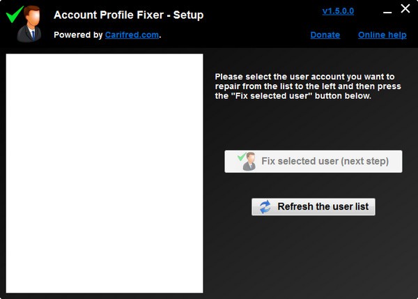 Account Profile Fixer(帐户设定档修复工具)