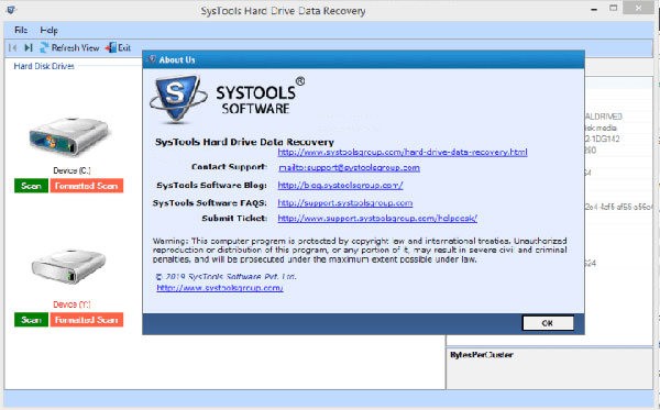 SysTools Hard Drive Data Viewer(文件修复软件)
